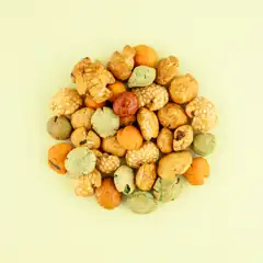 Pindabollen mix (1500 gram)