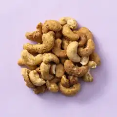 Cashewnoten geroosterd knoflook / rozemarijn (250 gram zak)