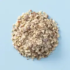 Amandelen bruin ongebrand gruis (350 gram stazak)